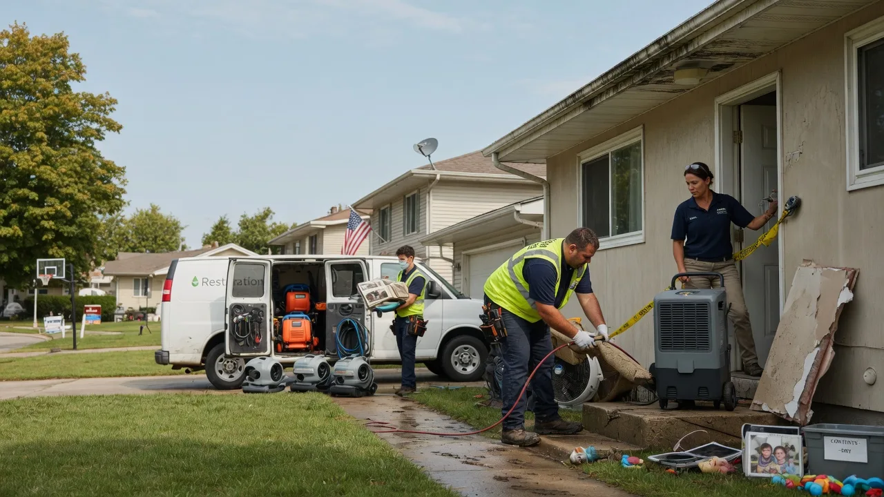 Water Damage Restoration in New Boston, TX near me